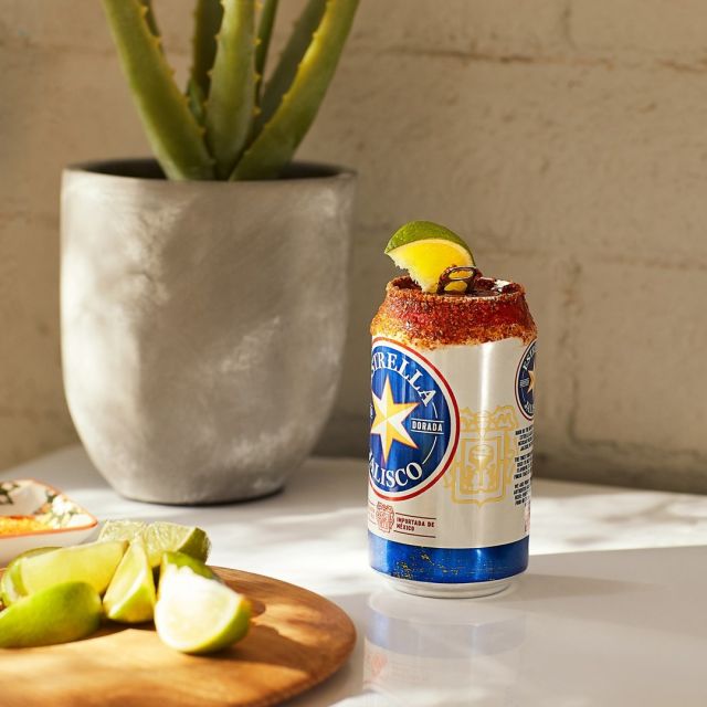 Estrella Jalisco Now Available in cans! Call your rep or click the link in the bio to order online!