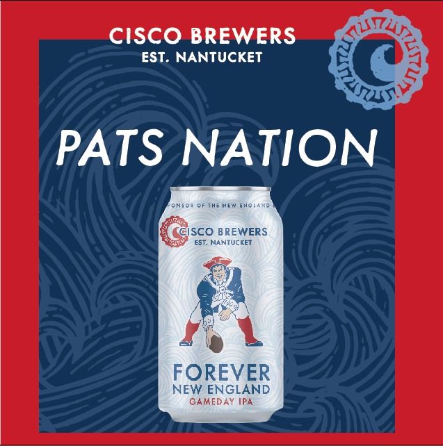 Football is back! The first Patriots game is just 3 sleeps away, do you have your game day IPA in stock? Call your sales rep or order on the retailer portal to get on your next delivery!